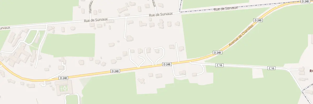 Plan du 37 Av de Charolles à Paray-le-Monial
