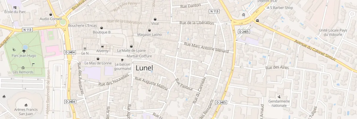 Plan du 5 Rue Puits d’Aigues Bonnes à Lunel