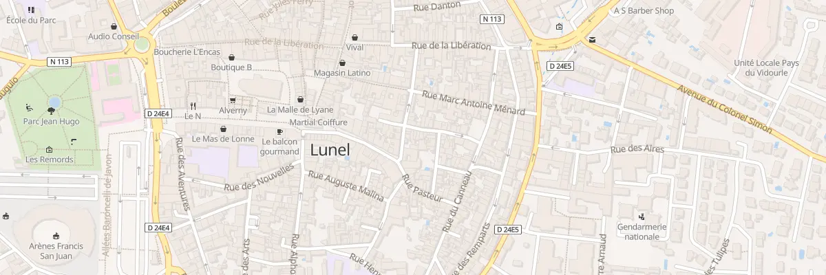 Plan du 11 Rue Puits d’Aigues Bonnes à Lunel