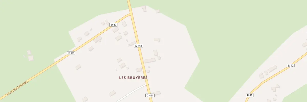 Plan du 36 Rte de la Forêt d’Aumont à Chaource