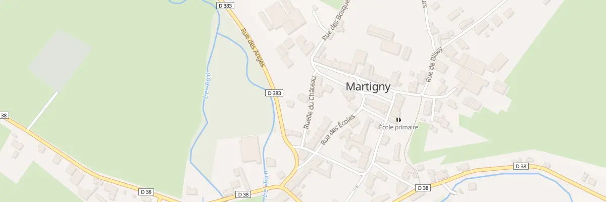 Plan du 2 Rle du Château à Martigny