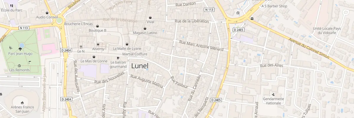 Plan du 13 Rue Puits d’Aigues Bonnes à Lunel