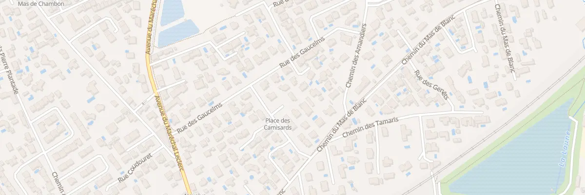 Plan du 23 Pl des Camisards à Lunel