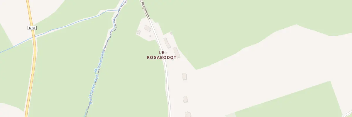 Plan du 1212 Rue du rogabodot à Hautefond