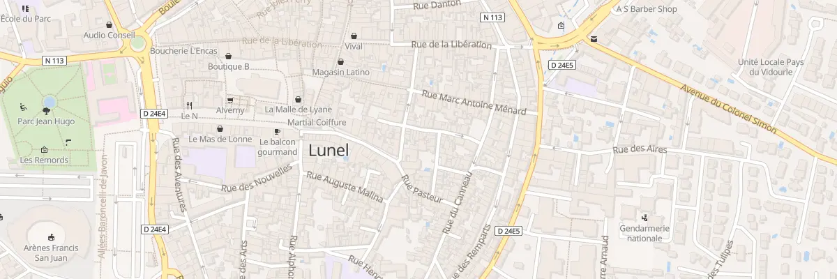 Plan du 17 Rue Puits d’Aigues Bonnes à Lunel