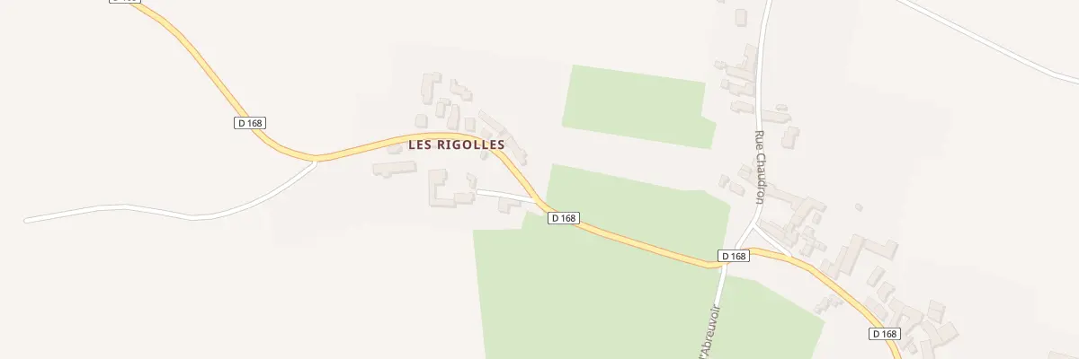 Plan du 4 Les Rigolles à Pisy