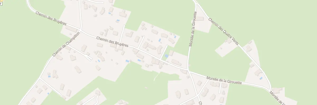 Plan du 543 Che des Bruyères à Saint-Nizier-sous-Charlieu