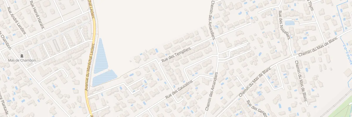Plan du 120 Rue des Templiers à Lunel