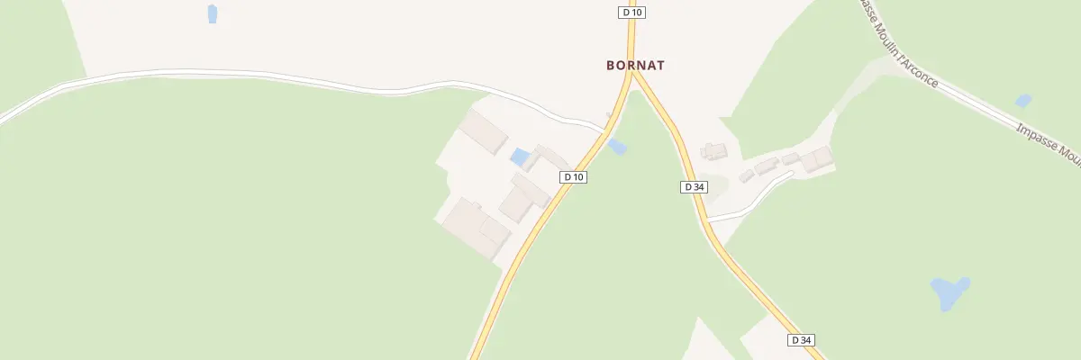 Plan du 5147 Bornat à Poisson