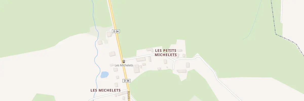 Plan du 5050 Les Petits Michelets à Poisson