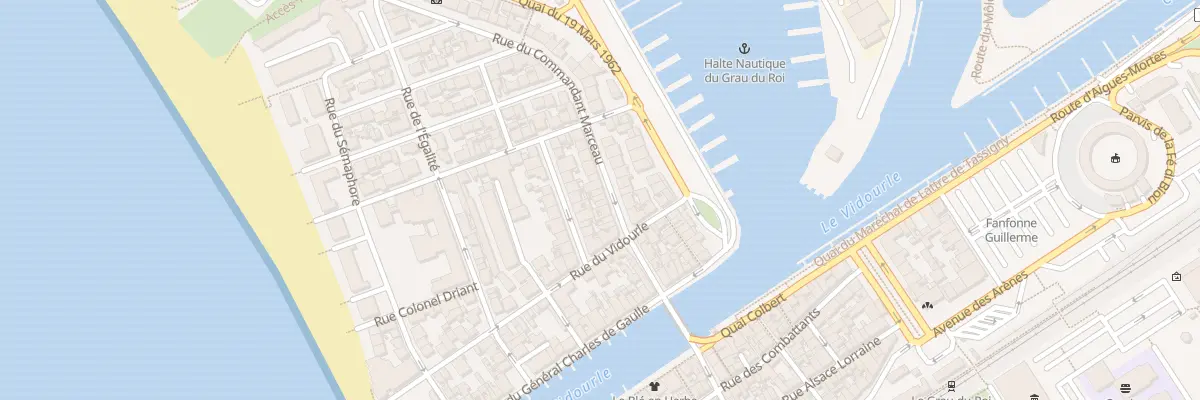 Plan du 16 Rue Cdt Marceau au Grau-du-Roi