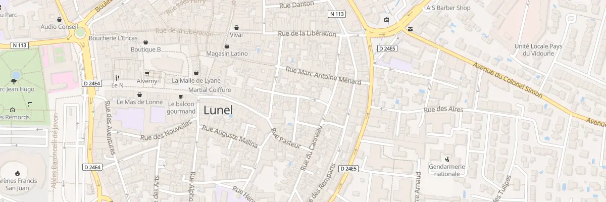 Plan du 49 Rue Puits d’Aigues Bonnes à Lunel