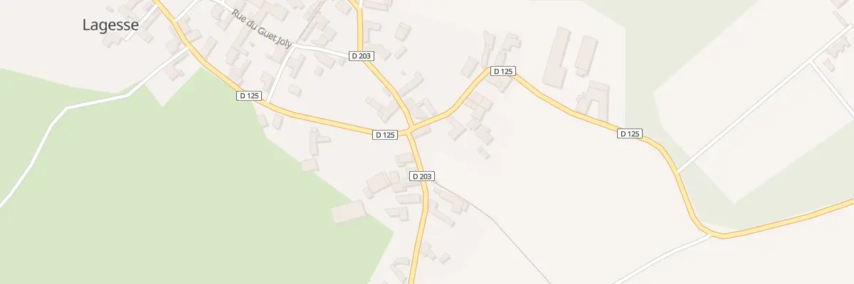 Plan du 21 Rue Anciens Combattants Afn à Lagesse