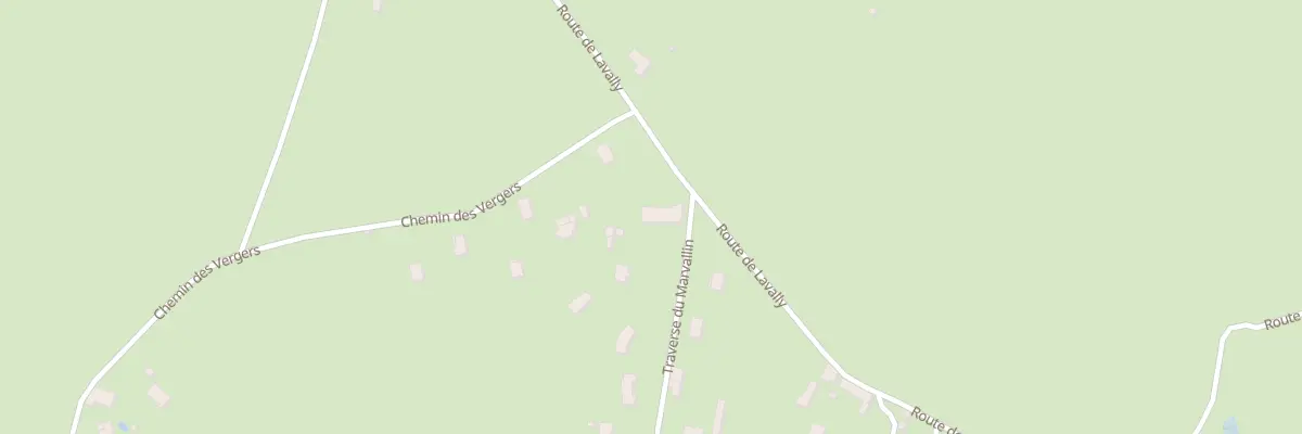 Plan du 24 Tra du Marvallin à Notre-Dame-de-Boisset