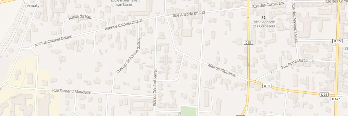 Plan du 2 Rle Savouré à Arcis-sur-Aube