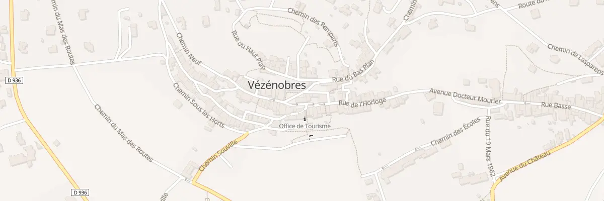 Plan du 8 Pl de la Mairie à Vézénobres