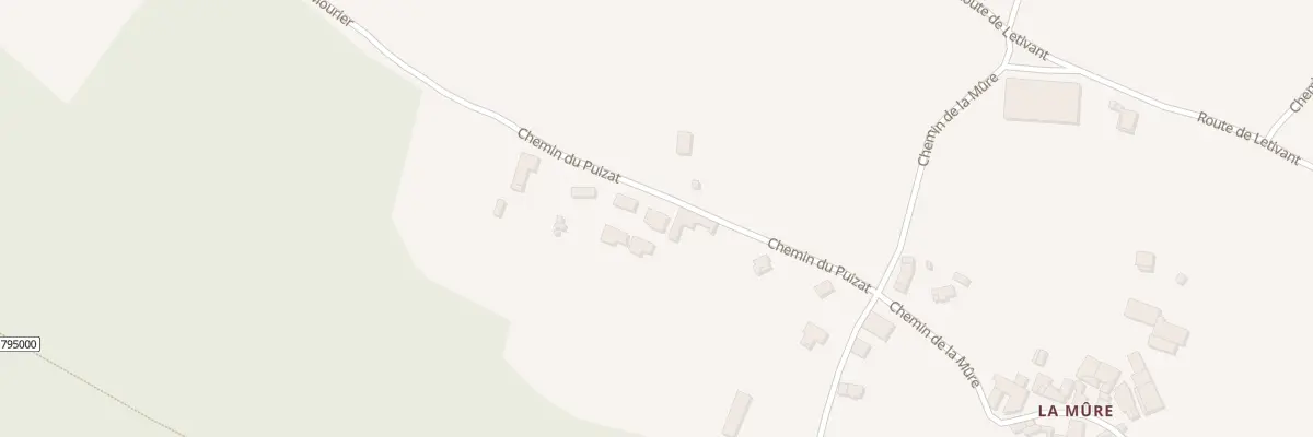 Plan du 165 Che du Puizat à Périgneux
