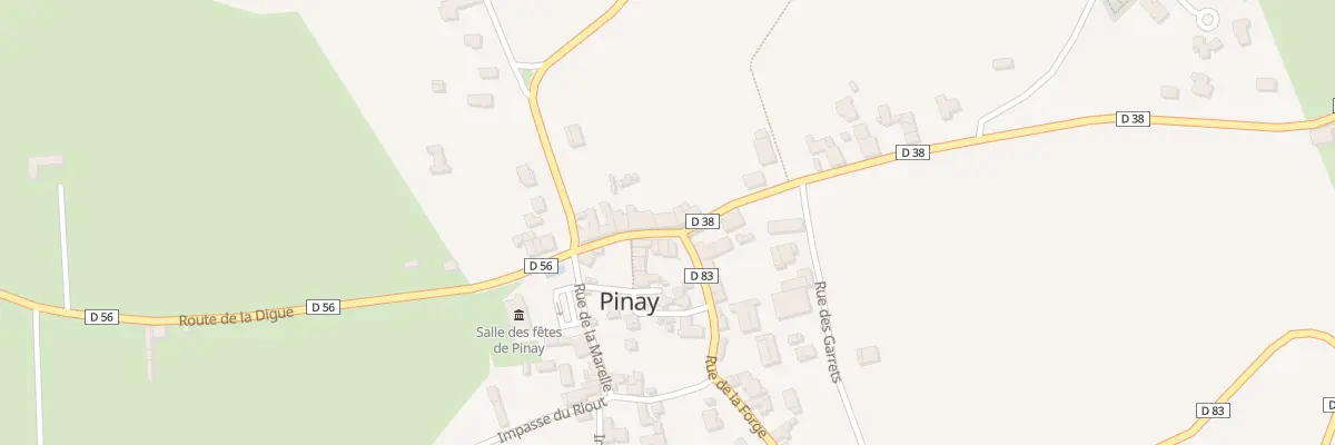 Plan du 5013 Le Bourg à Pinay