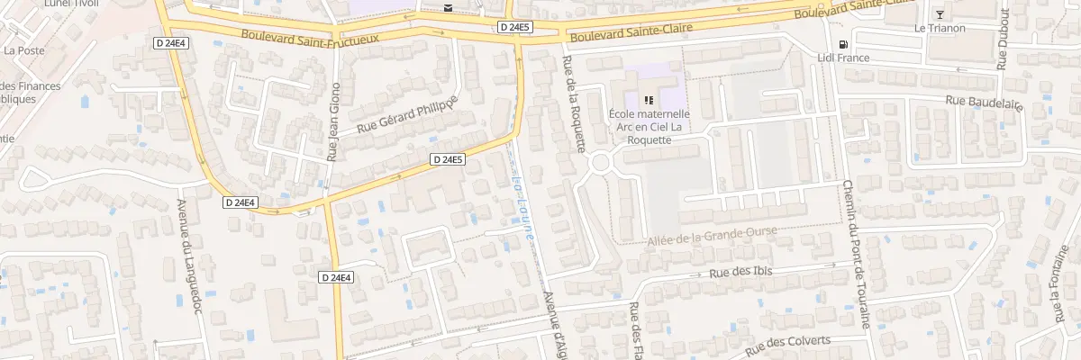 Plan du 42 Av d’Aigues Mortes à Lunel