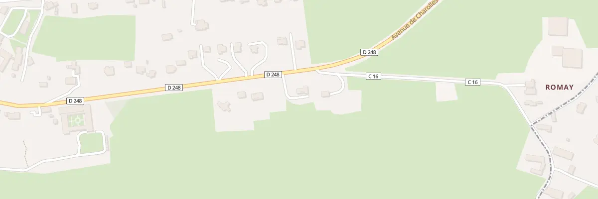Plan du 48 Av de Charolles à Paray-le-Monial