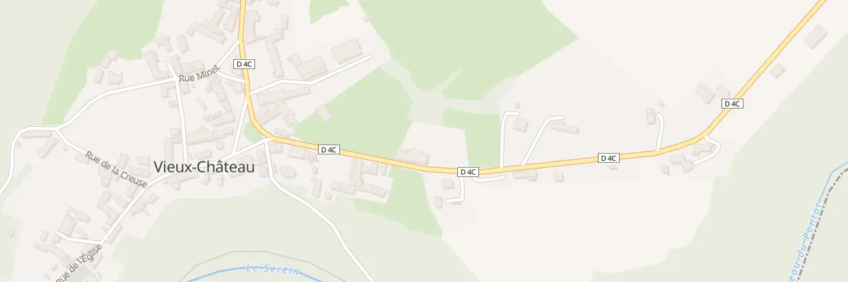 Plan du 7 Rue de la Chapelle à Vieux-Château