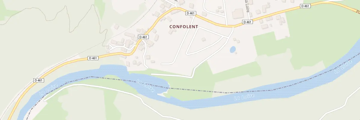 Plan du 9046 Rue de la Loire à Beauzac