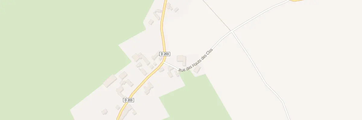 Plan du 1 Rue des Hauts des Clos à Lagesse