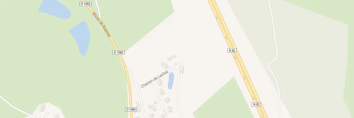 Plan du 3 Che de Lachat à Vendranges