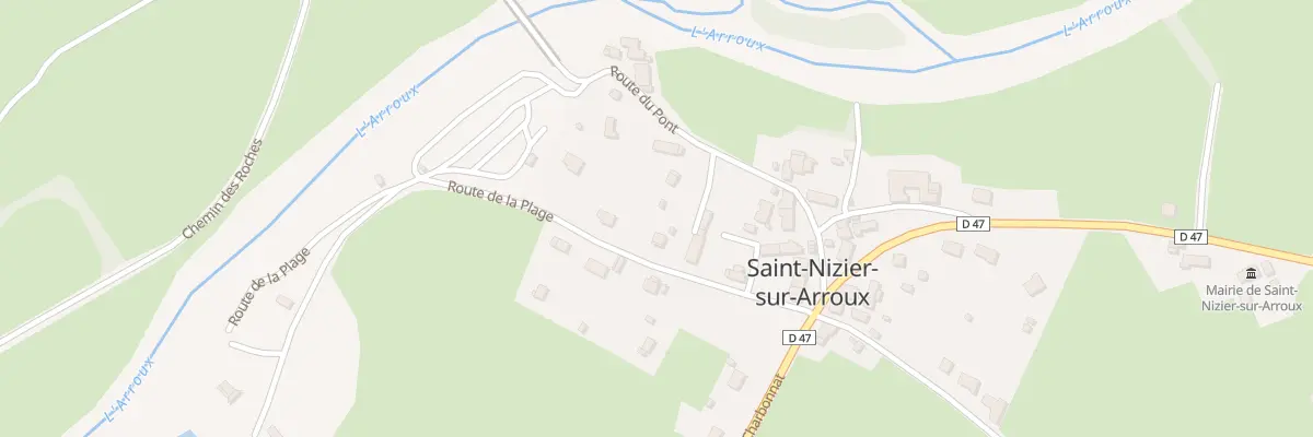 Plan du 5034A L’Ouche Benay à Saint-Nizier-sur-Arroux