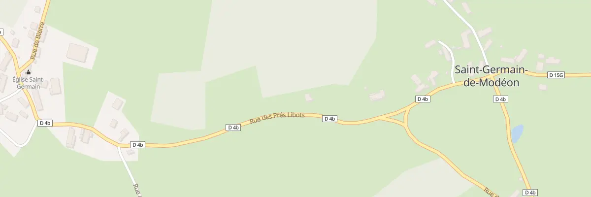 Plan du 5075 Le Grand Buisson à Saint-Germain-de-Modéon