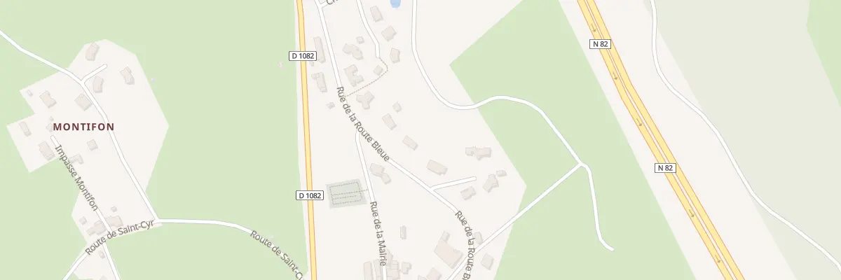 Plan du 18 Rue de la Route Bleue à Vendranges