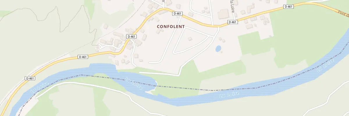 Plan du 9017 Rue de la Loire à Beauzac