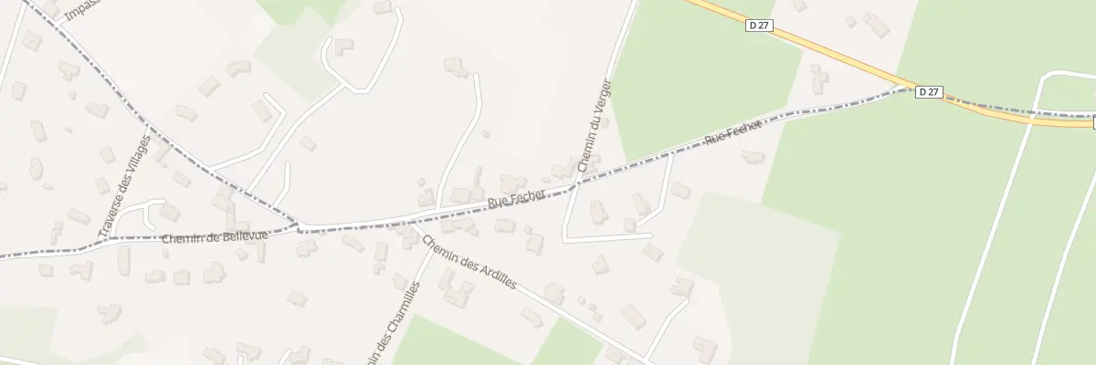 Plan du 322 Rue Féchet à Perreux