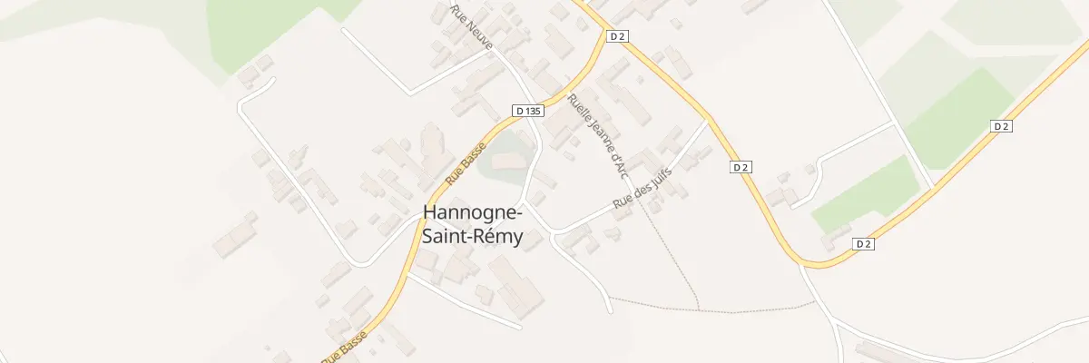 Plan du 5001 Rue des Juifs à Hannogne-Saint-Rémy