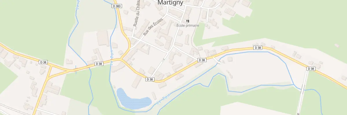Plan du 7 Rue de l’Eglise à Martigny
