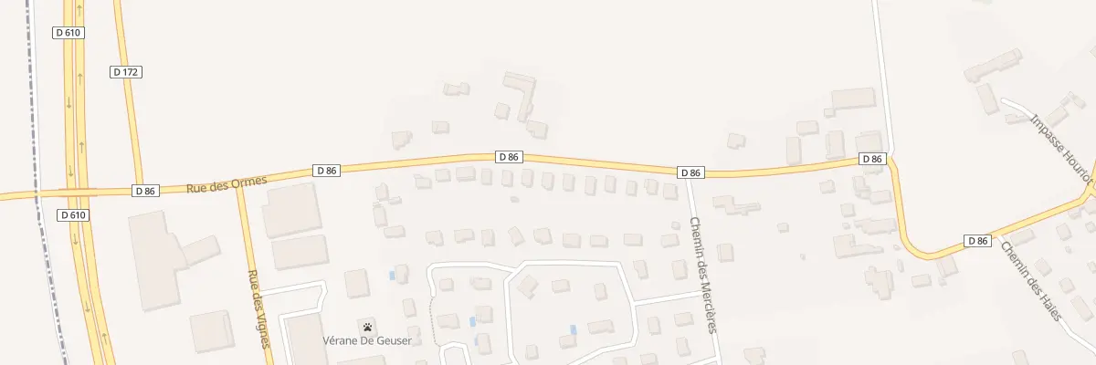 Plan du 32 Rue des Ormes à Villechétif