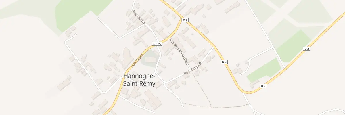 Plan du 5038 Rue des Juifs à Hannogne-Saint-Rémy