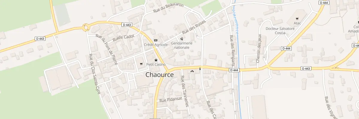 Plan du 5 Rue des Fontaines à Chaource