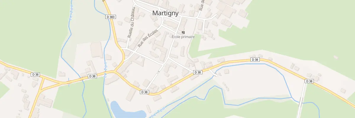 Plan du 3 Rue de l’Eglise à Martigny