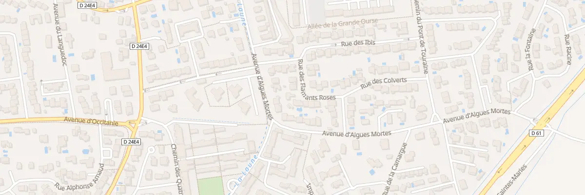 Plan du 123 Rue des Flamants Roses à Lunel
