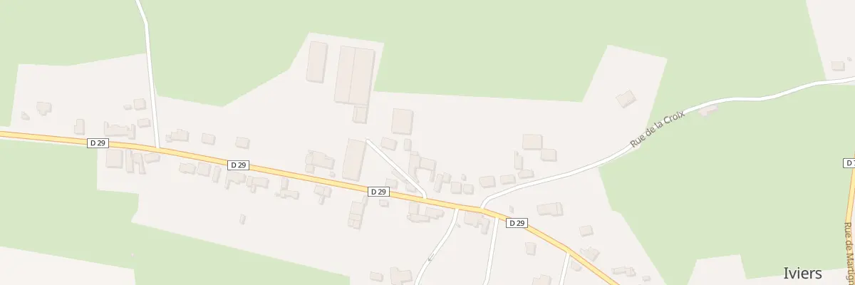 Plan du 1 Imp des Aviots à Iviers