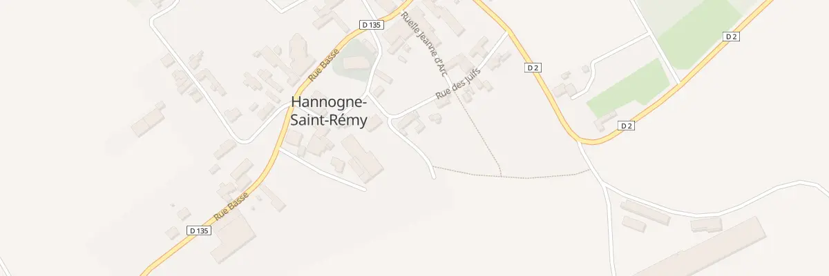 Plan du 5040 Rue des Juifs à Hannogne-Saint-Rémy