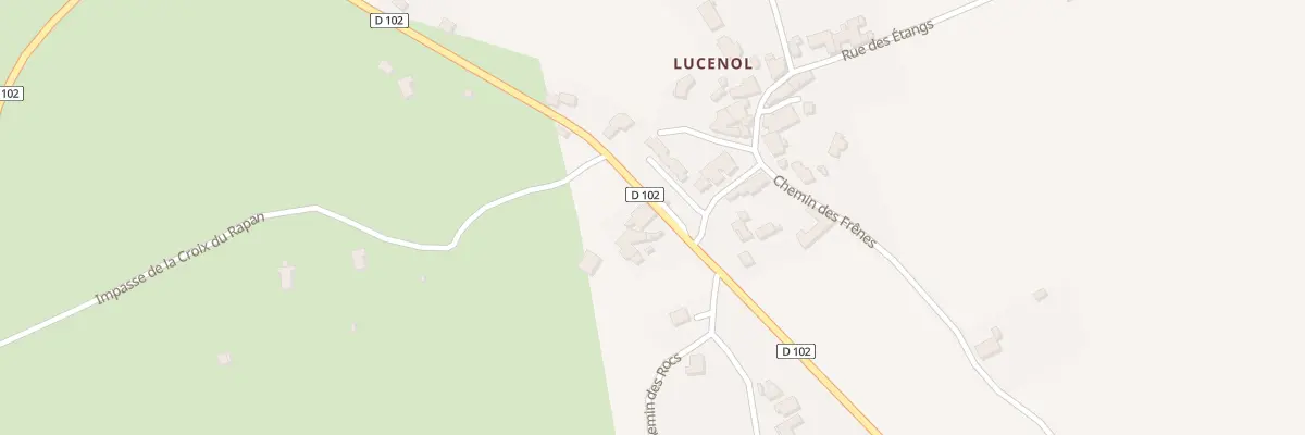Plan du 3358 Rte de Saint-Marcellin à Boisset-Saint-Priest