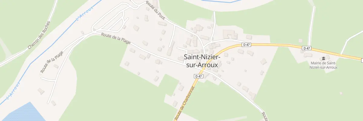 Plan du 5035 A Saint Nizier à Saint-Nizier-sur-Arroux