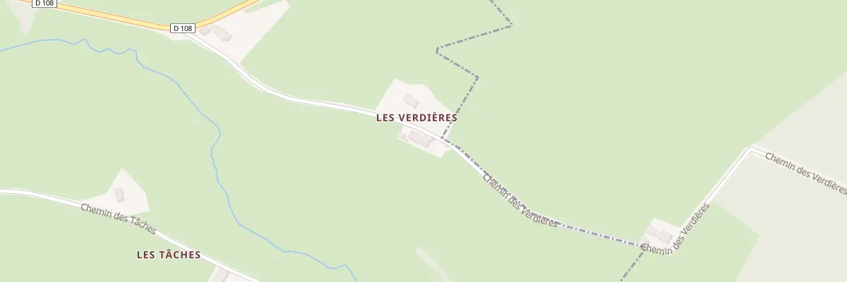 Plan du 5039 Les Verdieres à Saint-Didier-en-Brionnais