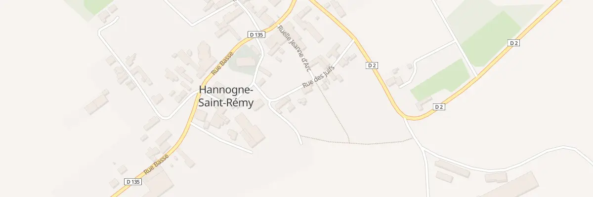 Plan du 5041 Rue des Juifs à Hannogne-Saint-Rémy