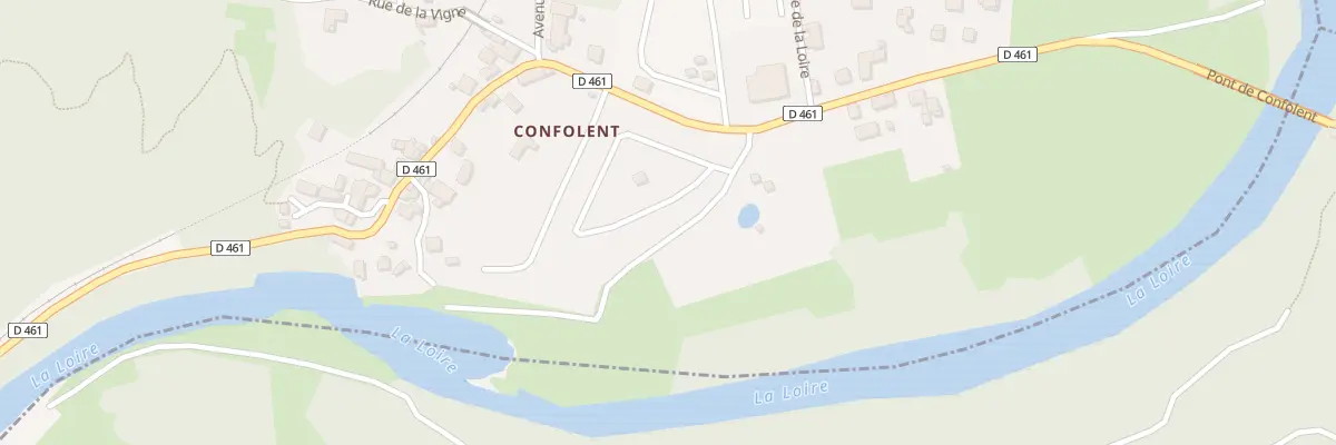 Plan du 9044 Rue de la Loire à Beauzac