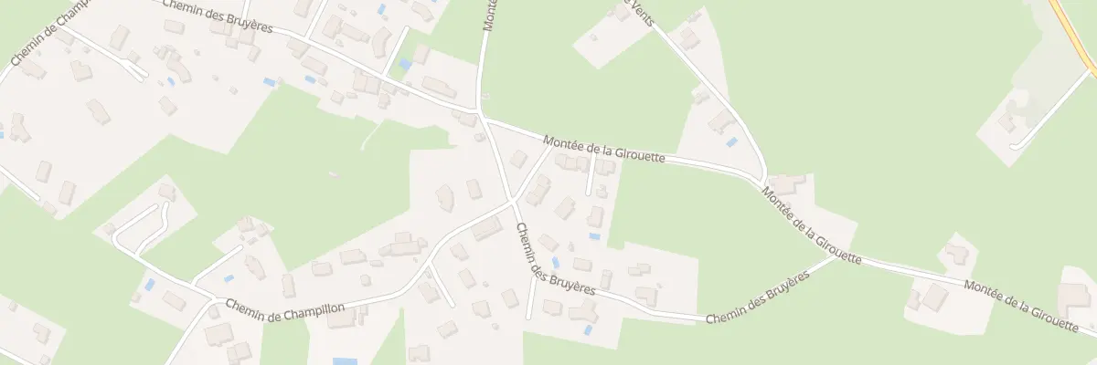 Plan du 1110 Che de Champillon à Saint-Nizier-sous-Charlieu