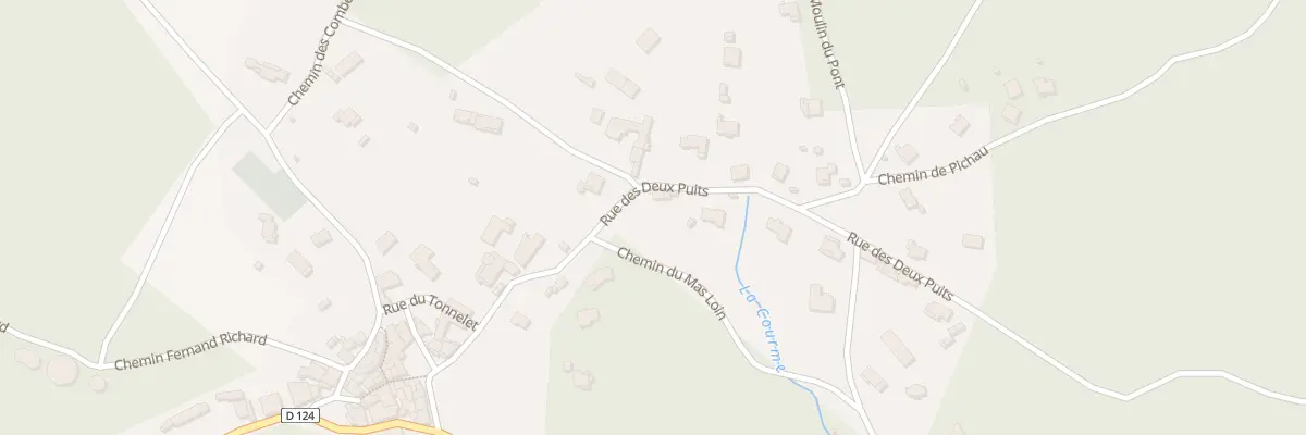 Plan du 5035 Rue des Deux Puits à Saint-Bénézet
