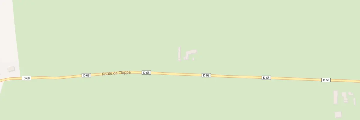 Plan du 687 Rte de Cleppé à Sainte-Foy-Saint-Sulpice